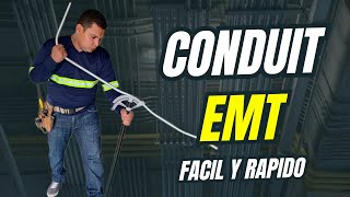 ¿Como doblar tubería eléctrica EMT Te explico paso a paso [upl. by Giverin616]