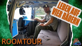 ROOMTOUR  Unser all in one OffroadAbenteuerMobil  Ausbau Umbau Nr2  Pajero 4x4 Reisemobil [upl. by Airalav]