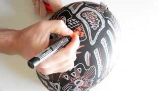 design studio  Custom Snowboard Helmet [upl. by Lilia340]