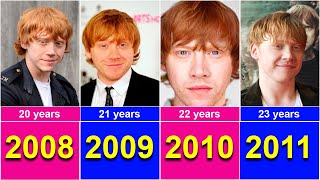 Rupert Grint Ron Weasley evolution from 2000 to 2023 [upl. by Deanna441]