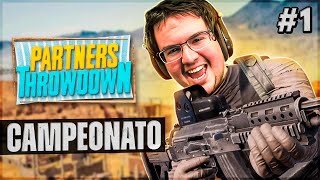 DE VOLTA AO COMPETITIVO DO PUBG 🔥 PARTNERS THROWDOWN 01 [upl. by Hulton]