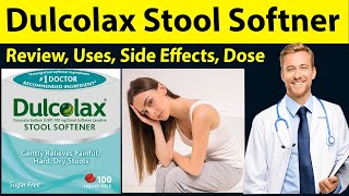 Dulcolax stool softener review  dulcolax stool softener 1000mg how to use  Uses Side Effects [upl. by Candice]