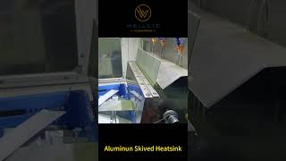 Aluminun Skived Heatsink wellste [upl. by Niuq]