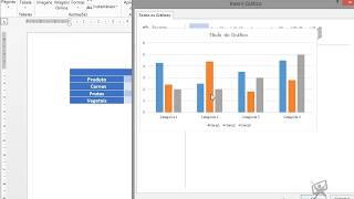 Exibindo Dados de Tabelas em Gráficos  Word 2013 Fundamentos [upl. by Gran]