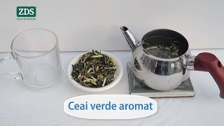 Rețetă Ceai verde aromat [upl. by Esinahs201]