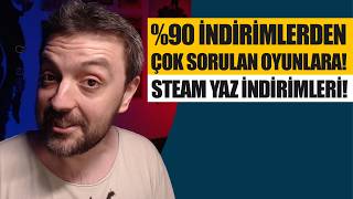 � İNDİRİMLERDEN POPÜLER OYUNLARA  Steam Yaz İndirimleri 2024ten Oyun Tavsiyeleri [upl. by Wright]