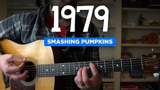 1979 • Smashing Pumpkins guitar lesson standard tuning [upl. by Torhert233]