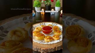 Trending Recipe of Potato Bhakarwadi shorts bhakarwadi samosa potato recipe [upl. by Annotahs106]