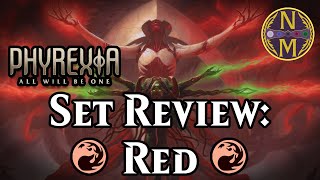 Phyrexia All Will Be One Limited Set Review  Red  Magic the Gathering [upl. by Ygief221]