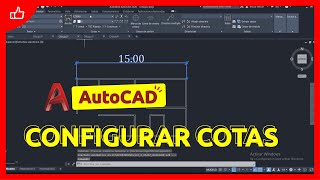 Como configurar cotas en AutoCAD  Muy fácil paso a paso  AutoCAD básico 2021 2d3d [upl. by Schultz]