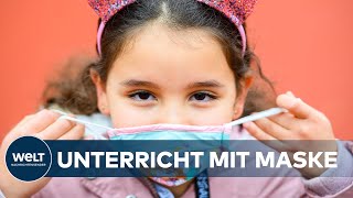 SCHULSTART in NRW Ab Montag Maskenpflicht für Schüler im Unterricht [upl. by Sedrul]