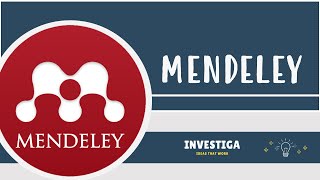 MENDELEY » Gestiona citas y referencias bibliográficas fácilmente  Tutorial introductorio ✅ [upl. by Arikal760]