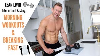 HOW TO INTERMITTENT FAST IF YOU WORKOUT IN THE MORNING  LEANSQUAD [upl. by Zurn]