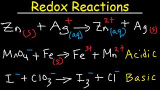 How To Balance Redox Reactions  General Chemistry Practice Test  Exam Review [upl. by Nitsid600]