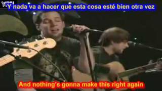 Perfect  Simple Plan  SUBTITULADA EN ESPAÑOL amp INGLES LYRICS LETRAS SUB [upl. by Fabe]