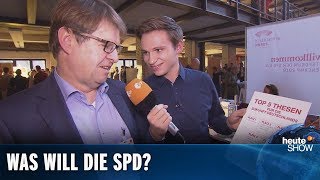 Fabian Köster beim Debattencamp der SPD  heuteshow vom 16112018 [upl. by Jaime]