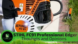 STIHL FC91 Professional Edger  Review Overview [upl. by Navad]