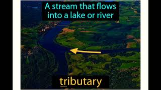 Rivers Tributaries Distributaries amp Delta [upl. by Church]