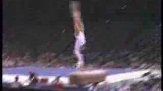 Dominique Moceanu  1996 Olympics Team Optionals  Vault 1 [upl. by Aserahs]