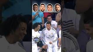 Ronaldo Dance 🤠 vs Messi vs Neymar vs Vincious Jr football shorts futbol cr7 soccerplayer [upl. by Benisch563]