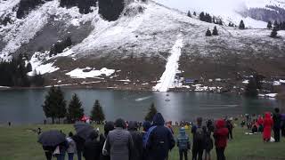 Défi Foly avril 2022 à la Clusaz dernier évènement qui clôture la saison dhiver Ambiance assurée [upl. by Marylou]