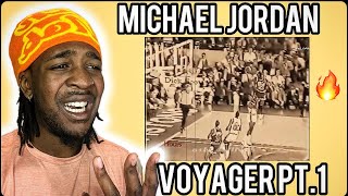 FIRST TIME WATCHING Michael Jordan BEST Rare Video ever  Voyager Pt1 REACTION [upl. by Vyky]