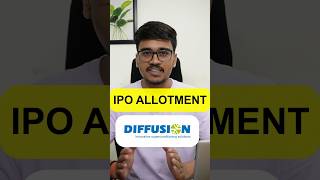 Diffusion Engineers IPO allotment status ipo [upl. by Halfdan]