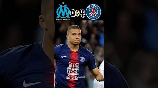 PSG vs Marseille 2023 highlight sports mbappe footballer footballclub [upl. by Harri489]