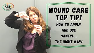 Top Tips for Wound Care How to effectively use Santyl [upl. by Andromeda839]