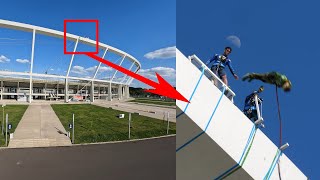 Skoczyłem ze stadionu w Chorzowie DREAM JUMP [upl. by Oiramed245]