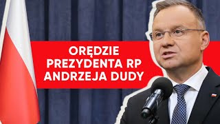 PILNE Orędzie prezydenta Andrzej Duda wskazał kandydata na premiera [upl. by Lareneg]