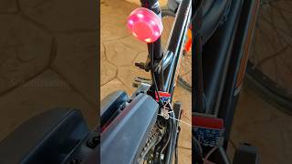 Making a cycle brake light🏮🏮 at home  shorts generator shortsindia [upl. by Debora]