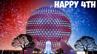 Disney Resort TV 4th of July Magic from Epcot [upl. by Nallid975]