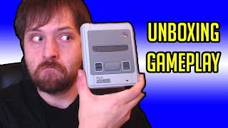 So KLEIN amp PUTZIG  SNES Classic Mini Unboxing  Gameplay DeutschGerman [upl. by Magdaia382]