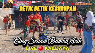 DETIK DETIK KESURUPAN  EBEG SENAM BAMBU ASIH PEDURENAN  LIVE KALIJAYA ALIAN KEBUMEN [upl. by Eilerua]