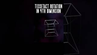 Tesseract rotation in 4D tesseract 4thdimension 4D science dimensions blender 3danimation [upl. by Diva]