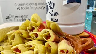 TAMALES DULCES  RECETAS MEXICANAS [upl. by Ennyletak]