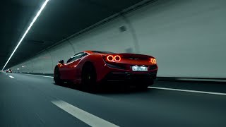 Ferrari F8 Tributo  Night Vibes 4K [upl. by Pantia896]