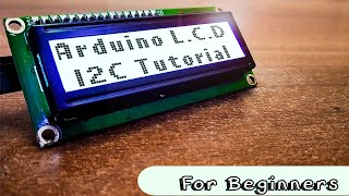 Arduino LCD I2C tutorial  how to program LCD [upl. by Asilec100]