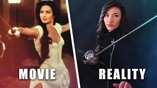 Movie duels vs real life rapier fights [upl. by Letnahc]