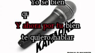 CONSEJO DE PADRE ANTHONY SANTOS demo karaoke WMV V9 [upl. by Gardell949]