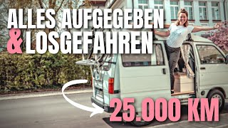 Europareise allein als Frau im MicroCamper  Abenteuer Zeitlos 1 [upl. by Emelda300]