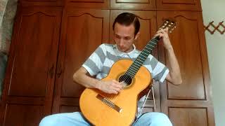 Fantasie Impromptu Op 66 2nd version Composer Frederic Chopin Classical guitar Arrangement [upl. by Dlarrej]