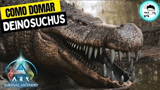 COMO DOMAR O DEINOSUCHUS  LOCALIZAÇÃO ark arksurvivalascended [upl. by Grunenwald]