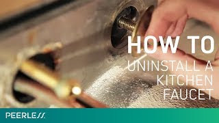 How to Remove a Kitchen Faucet [upl. by Svend]