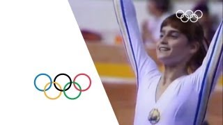 Nadia Comaneci  First Perfect 10  Montreal 1976 Olympics [upl. by Max]