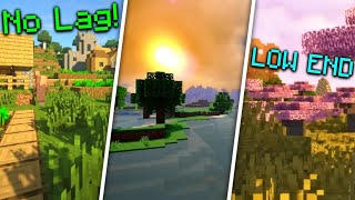 Top 5 Low End No Lag Shaders For MCPE 118  Minecraft Bedrock Edition [upl. by Greggs]