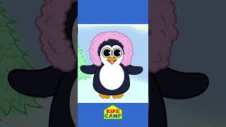 Cute Little Chubby Little Penguin Song nurseryrhymes kidssong shortsfeed [upl. by Scott]