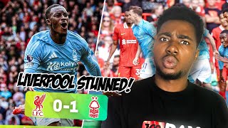 HudsonOdoi Stuns Liverpool After A Horrible Performance Liverpool 01 Nottingham Forest [upl. by Tawnya458]