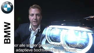 BMW Innovaties  BMW Adaptieve LEDkoplampen BMWnl [upl. by Atrim547]